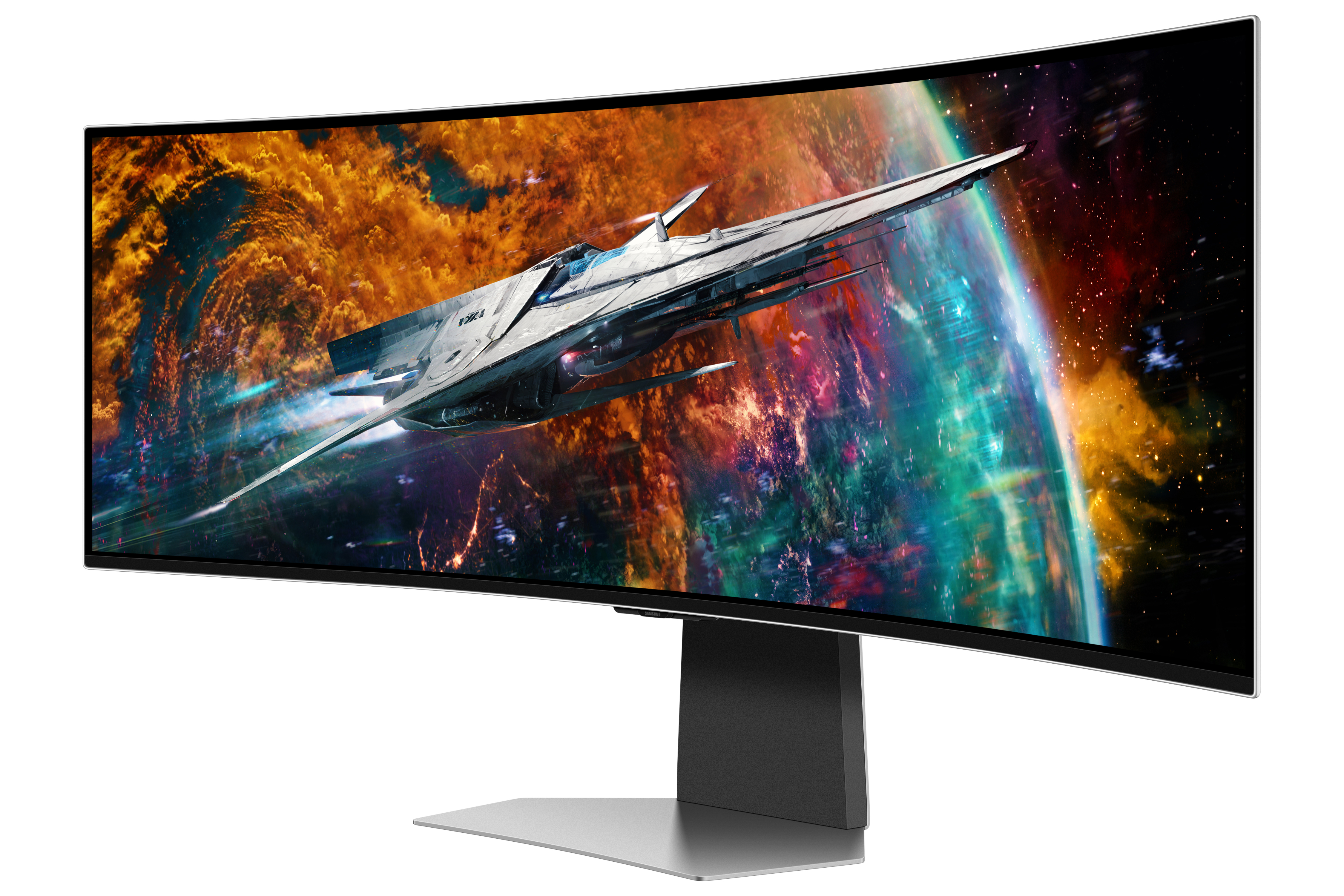 Monitor Samsung LS49CG950SUXDU, 49", OLED, 5120x1440, 240Hz, i argjendtë