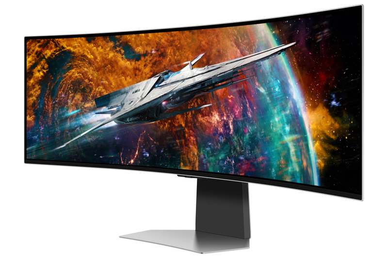 Monitor Samsung LS49CG950SUXDU, 49", OLED, 5120x1440, 240Hz, i argjendtë