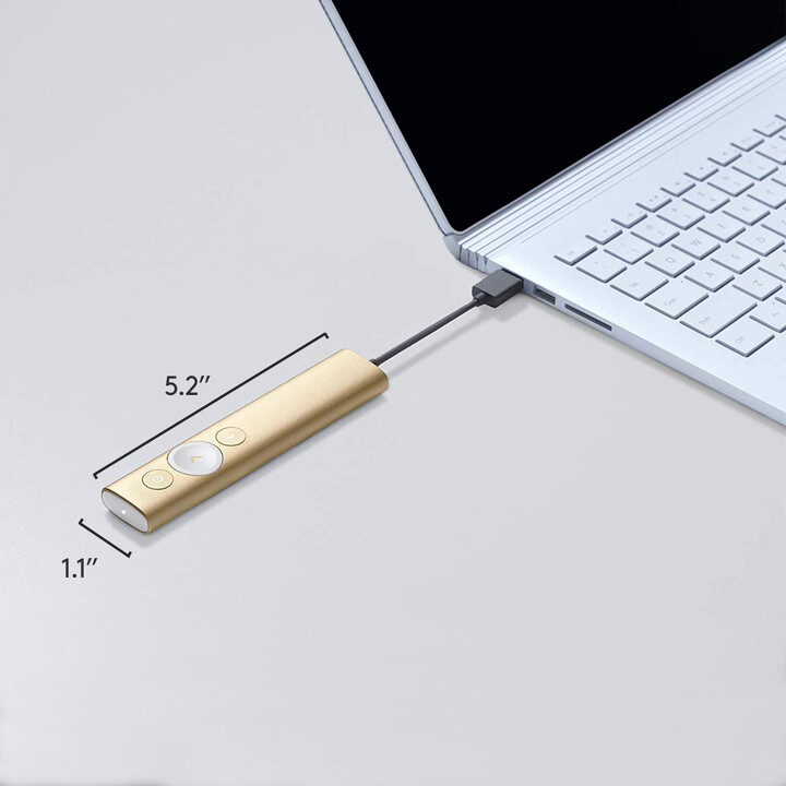 Komandë Logitech Spotlight, i artë