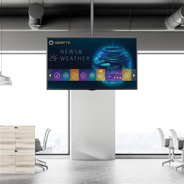 Mbajtëse tavani për TV StarTech.com, 32-75", 50 kg, e zezë