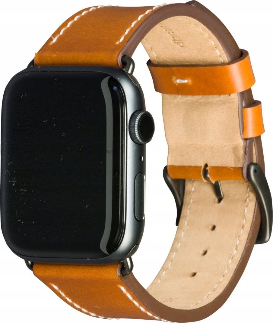 Rrip ore dbramante Copenhagen, 44mm, lëkurë, kafe