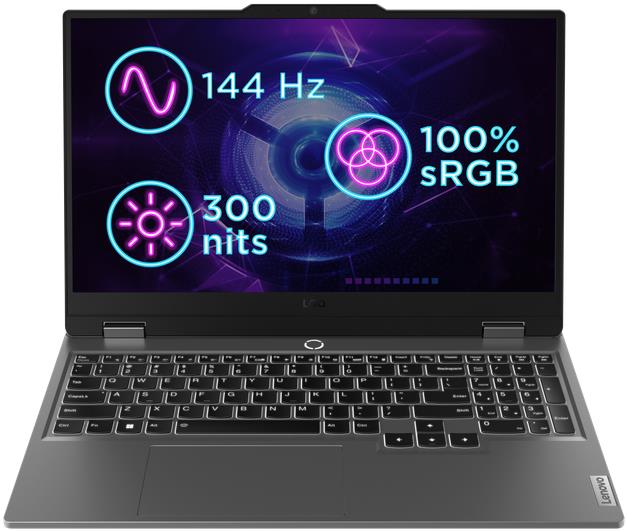 Laptop Lenovo LOQ 15IAX9, 15.6", Intel Core i5 12450HX, 16GB RAM, 512GB SSD, NVIDIA GeForce RTX 4050, i hirtë