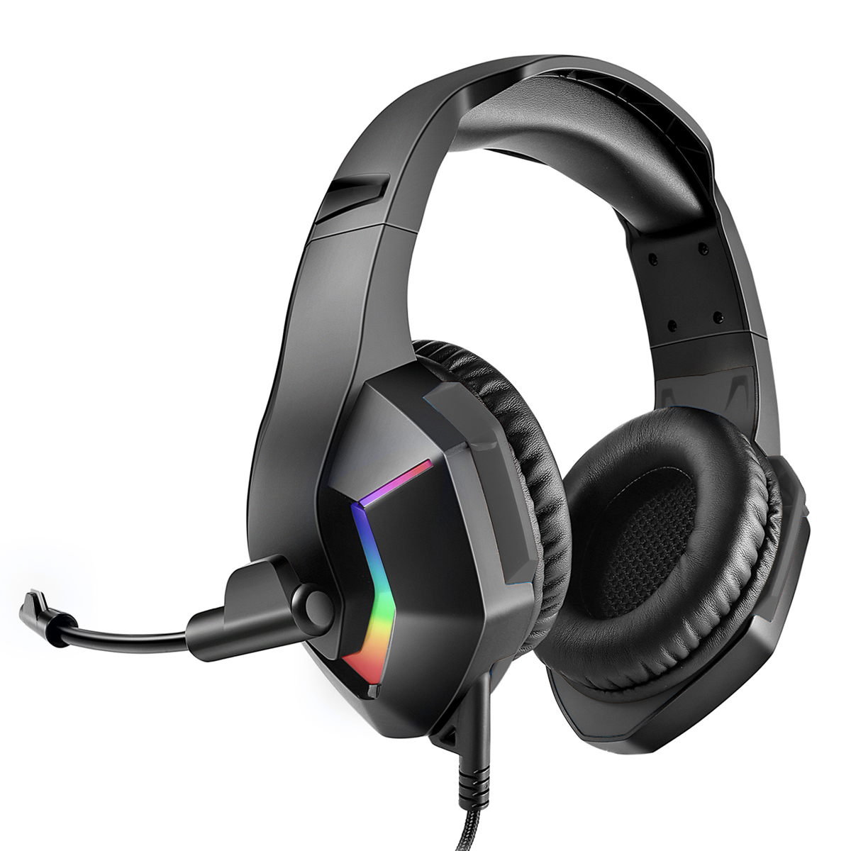 [OUTLET] Kufje gaming Varr VH8050, RGB Mic, të zeza				