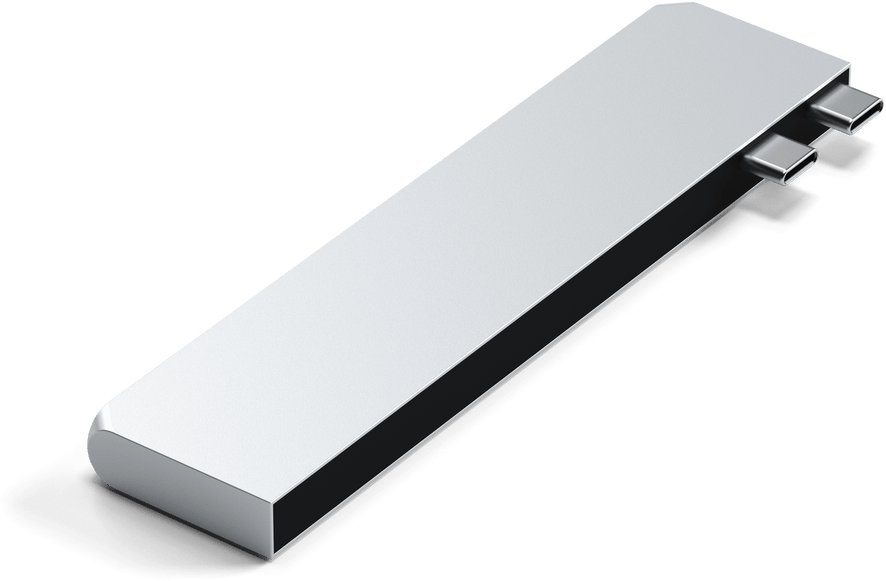 Hub USB C Satechi Pro Hub Slim, për MacBook Air M2, HDMI, argjendtë