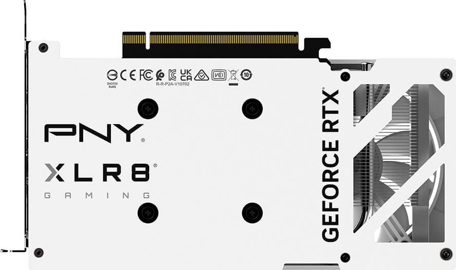 Kartelë grafike PNY GeForce RTX 4060 XLR8 Verto DF OC White Edition 8GB GDDR6