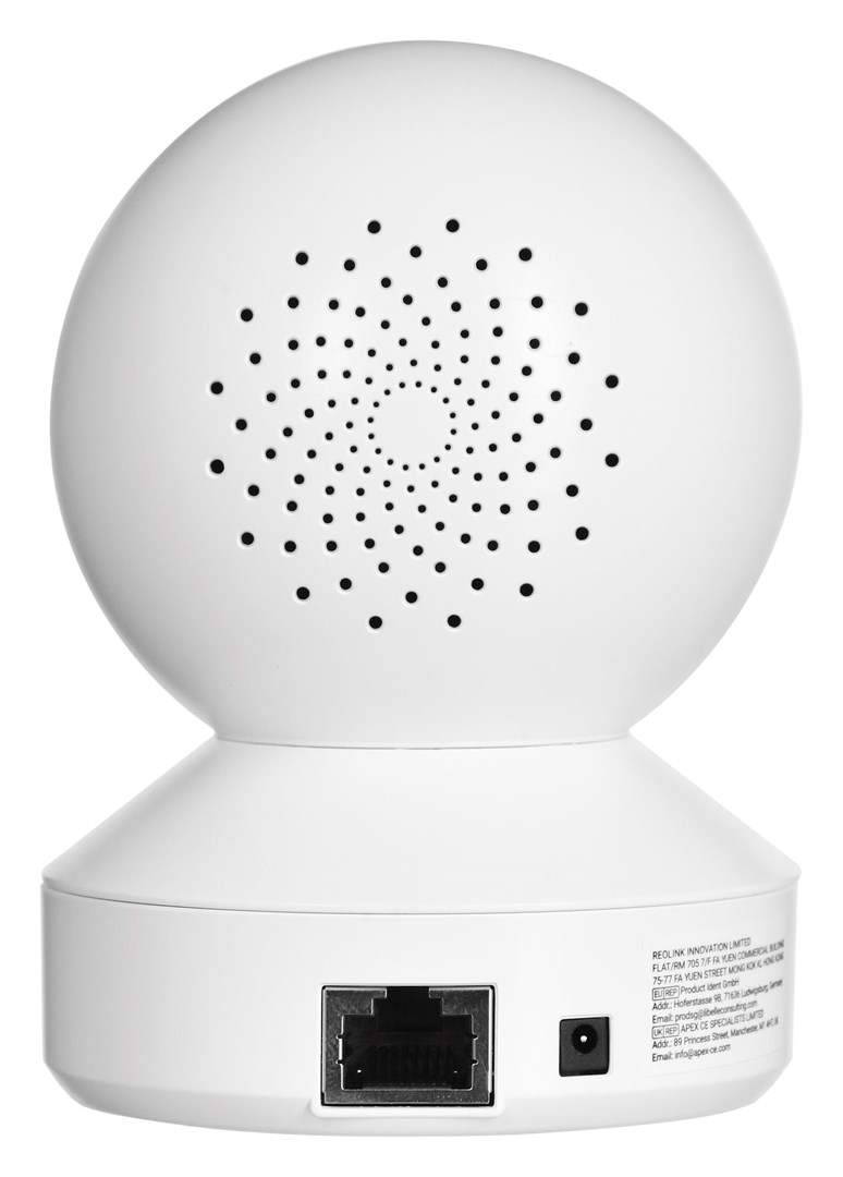 Kamerë sigurie Reolink E1 v2, 3 MP, 2304 x 1296, me mikrofon të integruar, e bardhë