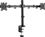 Mbajtëse tavoline për monitorë LogiLink BP0098, për 2 monitorë 17"-32", e zezë