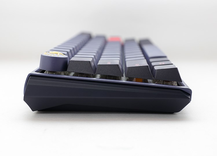 Tastierë Ducky One 3 Cosmic Blue Mini, Cherry MX Speed Silver, e kaltër e errët