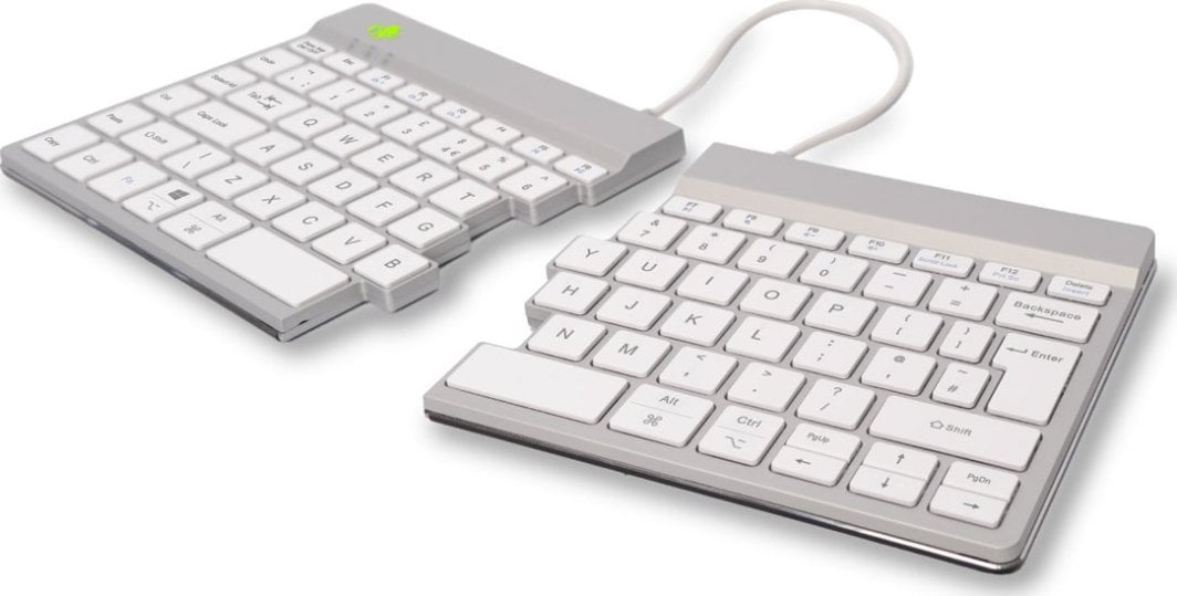 Тастатура R-GO Tools, wireless, UK, бело