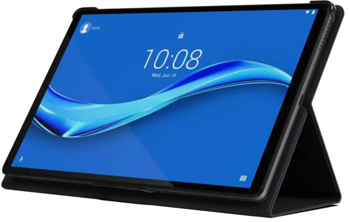 [OUTLET] Këllëf mbrojtës Lenovo TAB M10 2nd Gen + folie për ekran, i zi