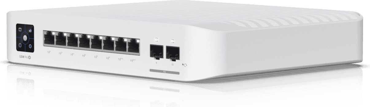 Shpërndarës portativ Ubiquiti UniFi USW-Pro-8-POE-EU