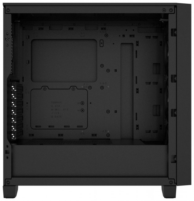Kasë Corsair 3000D RGB Tempered Glass, e zezë