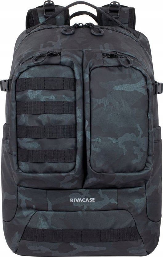 Rrugacak Sherwood 7661NAV, 32L, për laptop 17.3", Navy Camo