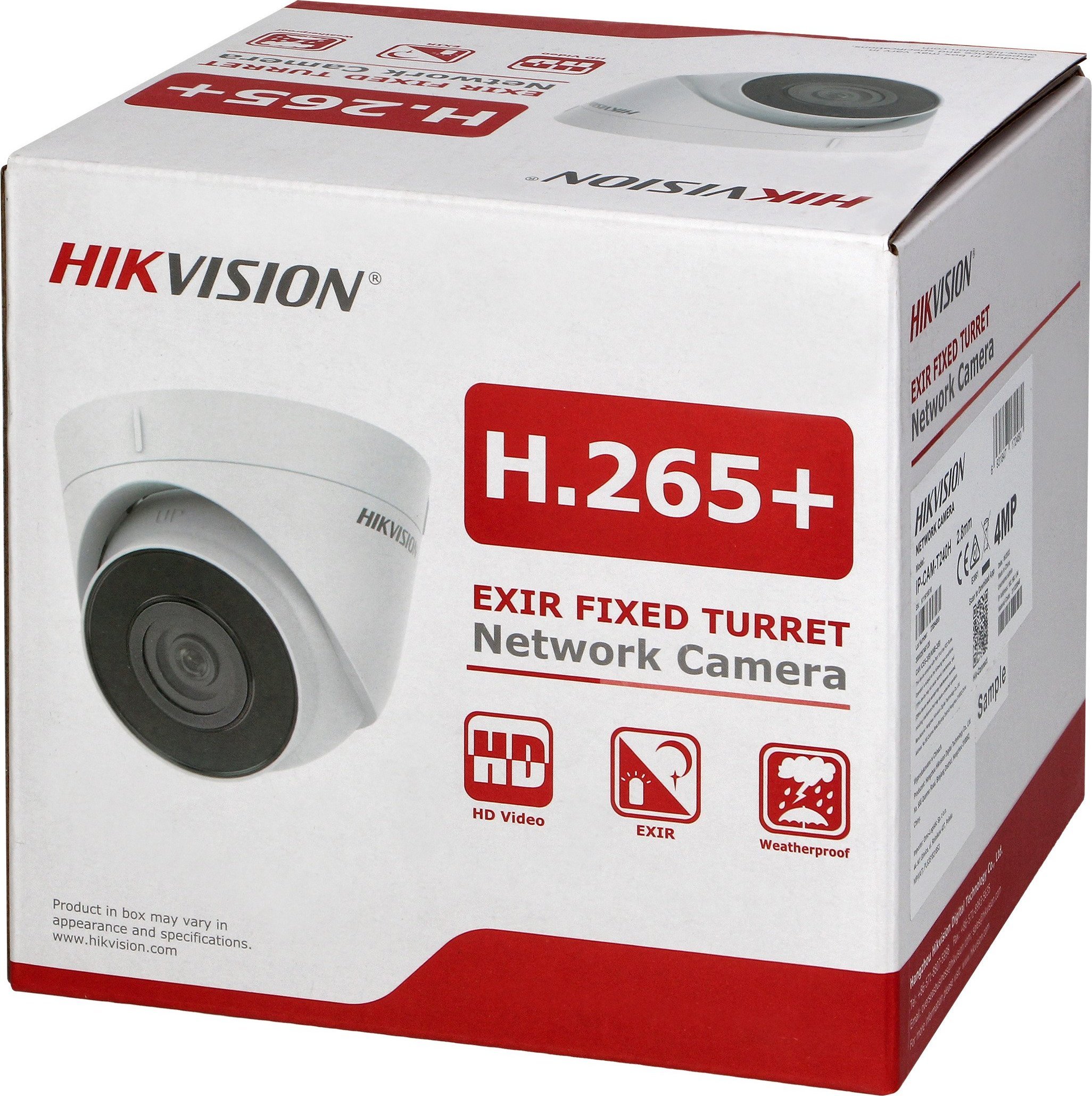 Kamerë IP dome Orno HIKVISION IP-CAM-T240H, 4Mpx, IR, IP67