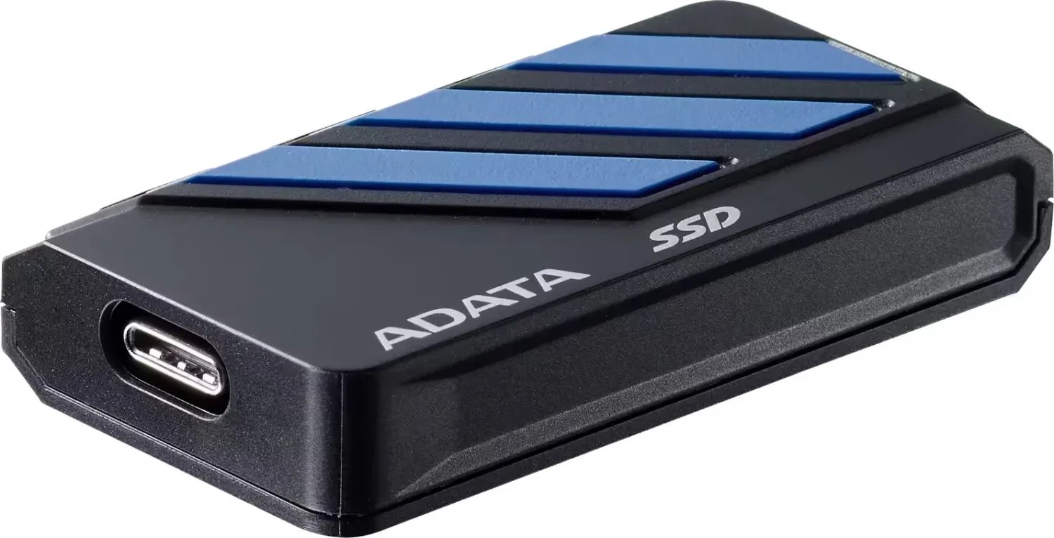 SSD i jashtëm Adata SC735, 1TB, USB 3.2 Gen2, zi blu