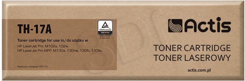 Toner printeri Actis TH-17A, zëvendësues HP 17A CF217A, i zi