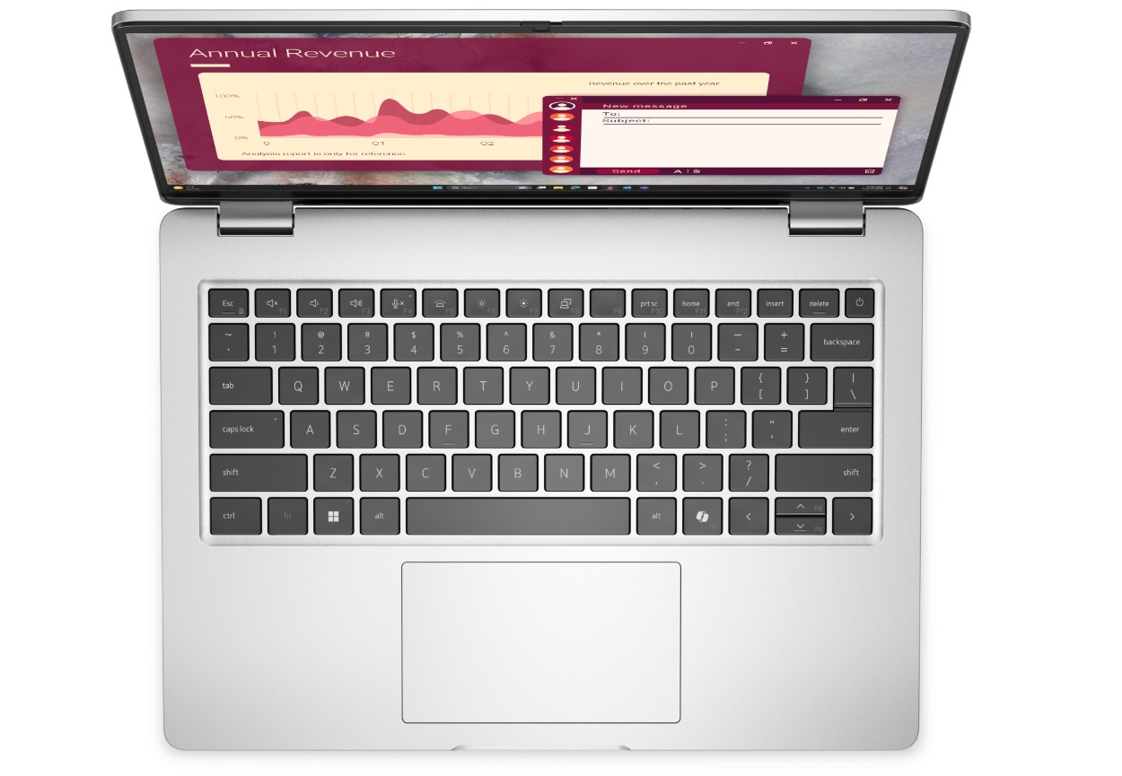 Laptop Dell Pro 14 PC14250, Intel Core Ultra 7, 14" FHD+, 32GB RAM, argjendtë