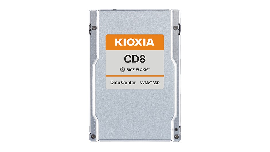 SSD Kioxia CD8-V SIE, 3.2TB, NVMe PCIe 4.0 U.2, gri