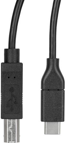 Kabllo printeri StarTech USB C në USB B, 3m, USB 2.0, e zezë
