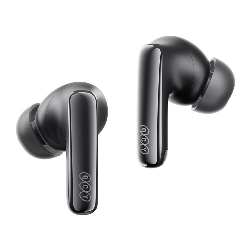 Kufje wireless QCY MeloBuds N70, Adaptive ANC, Bluetooth, të zeza