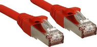 Kabllo rrjeti LINDY 45621, RJ45 CAT 6 S/FTP, 0.5 m, e kuqe