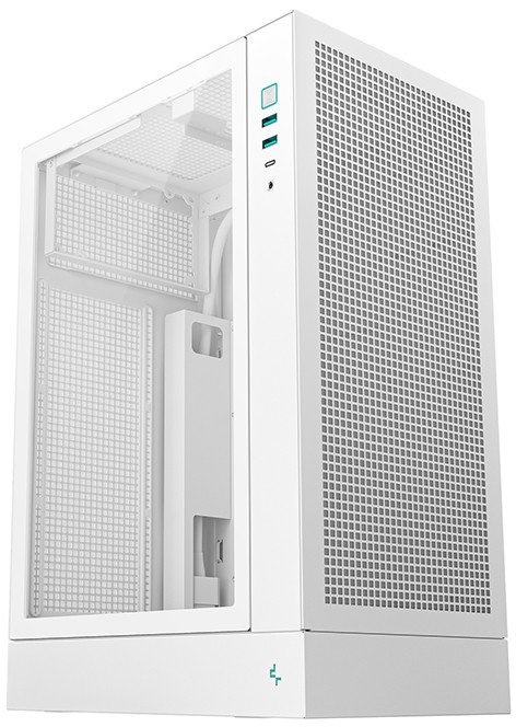 Kutia PC Deepcool Mini CH170 Plus, mATX Mini ITX, e bardhë