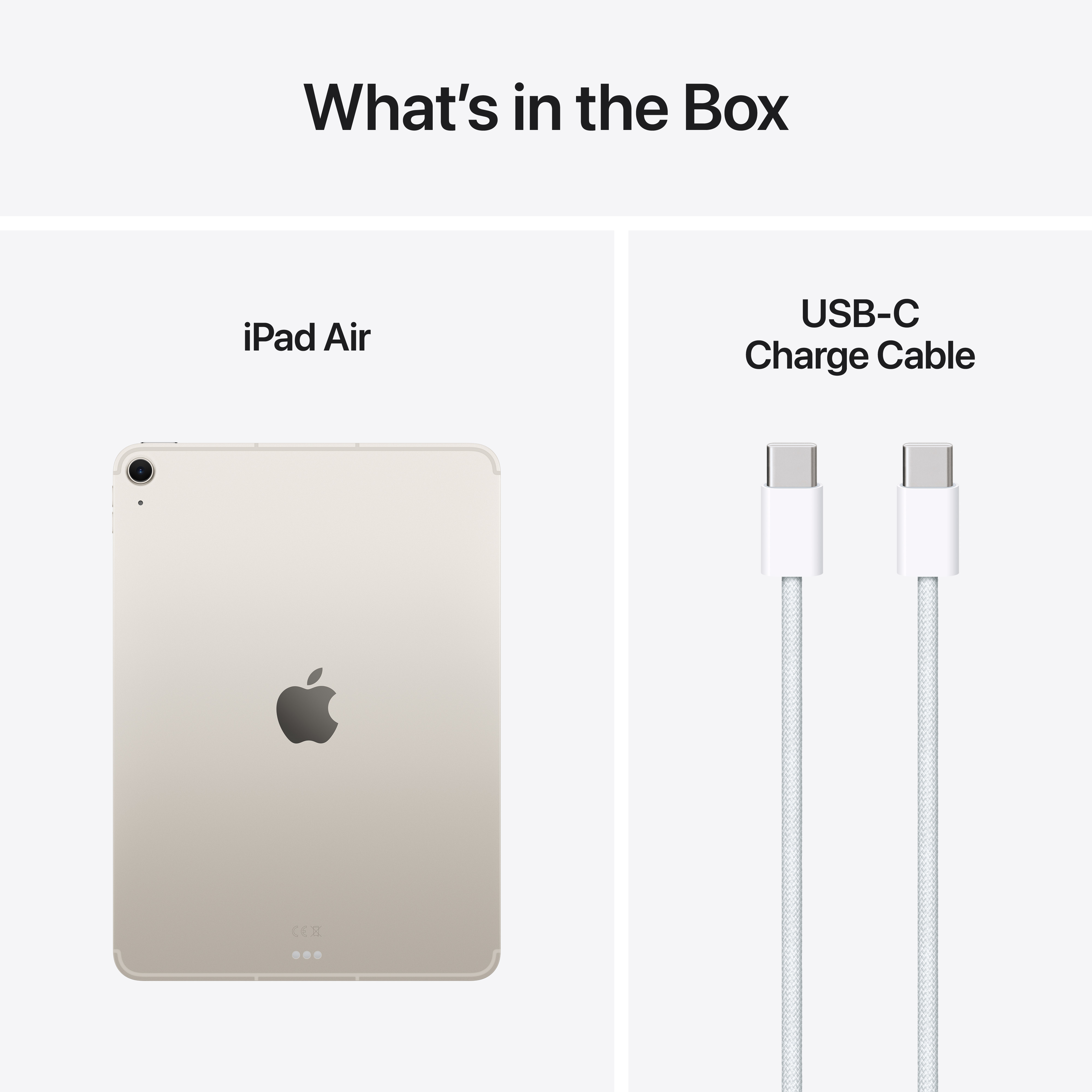 Apple iPad Air (M3), 11", Cellular, 128GB, Starlight