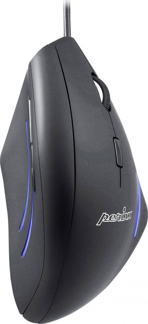 Maus Perixx PERIMICE-508, me kabllo, USB, i zi