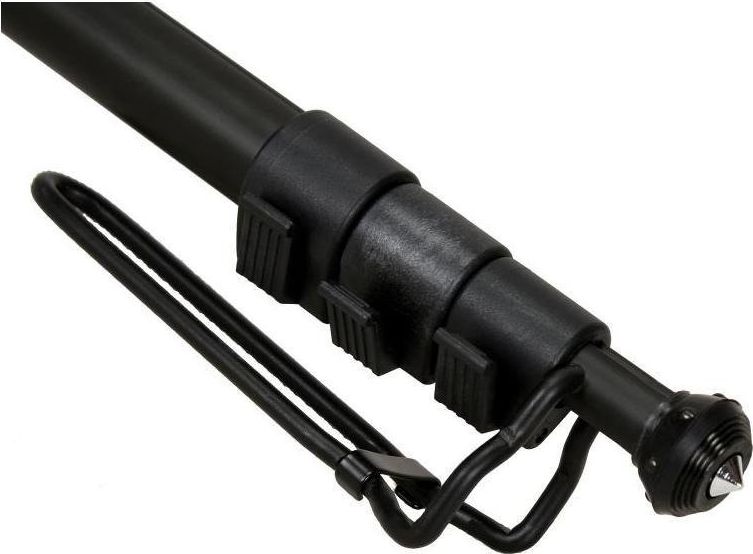 Monopod Camrock M140, i lehtë, i përshtatshëm për udhëtim, i zi