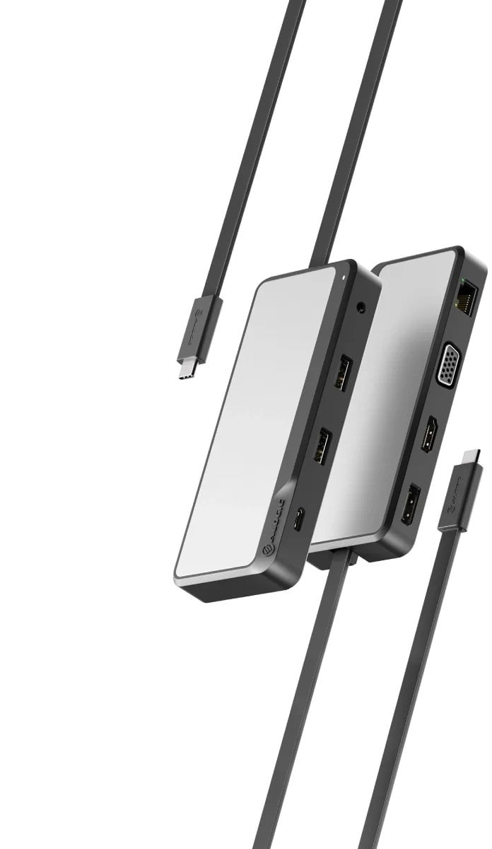 Dok universal video ALOGIC Fusion Pro NEXUS, USB C, 4K, gri
