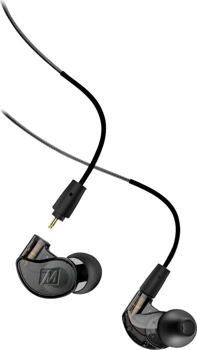 Kufje in-ear Mee Audio M6 PRO G2, profesionale, me kabllo të zëvendësueshme, të zeza