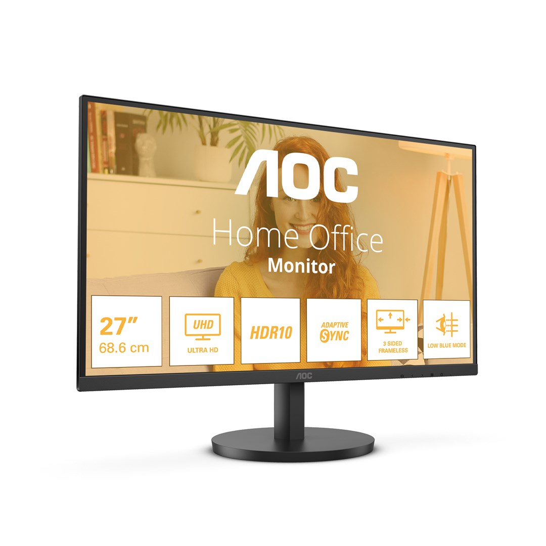 Monitor AOC B3 U27B3M, 27", 4K Ultra HD, i zi