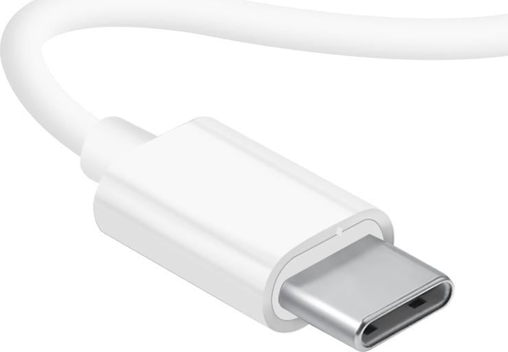 Kufje Dudao X3C USB-C, të bardha