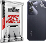 Folie mbrojtëse Grizz SatinSkin për Realme Narzo N61, pjesa e pasme, transparente
