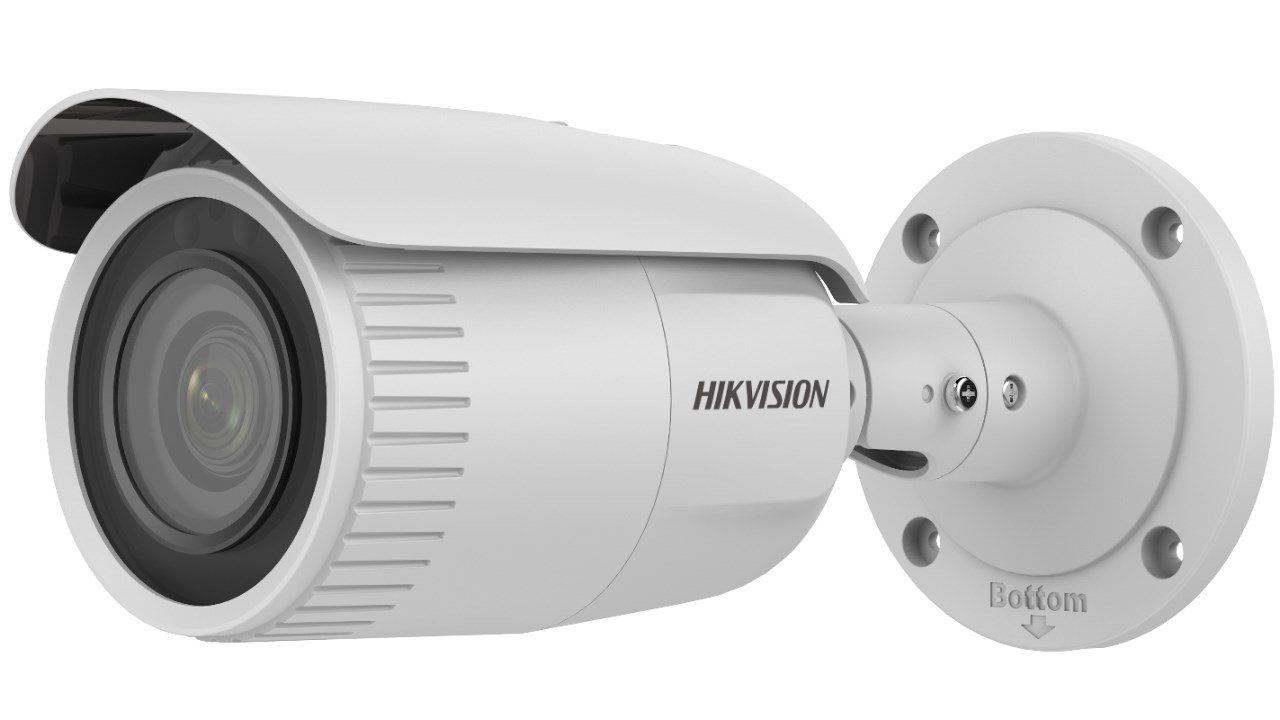 Kamerë IP Hikvision DS-2CD1643G0-IZ, 4MP, varifokale 2.8-12mm, e bardhë