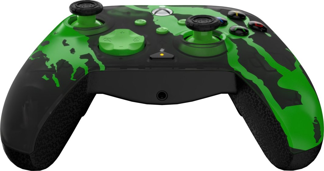 Kontroller PDP XS Rematch, me kabllo, i zi / i gjelbër
