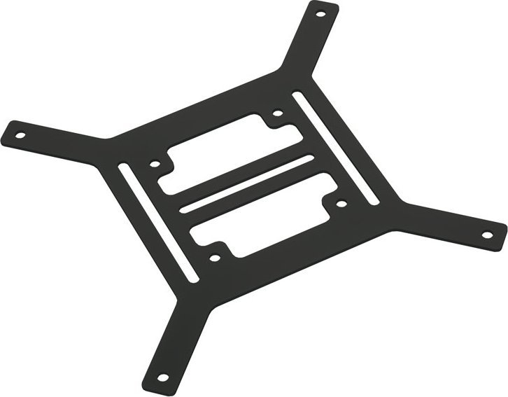 Mbajtëse rezervuari uji Barrow, 140mm, e sheshtë, e zezë