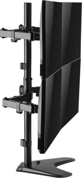 Stendë tavoline për monitorë Equip Articulating Quad, 17"-32", VESA, e zezë