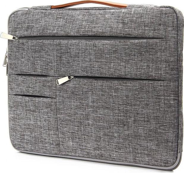 Çantë për laptop Umax, 12", e hirtë