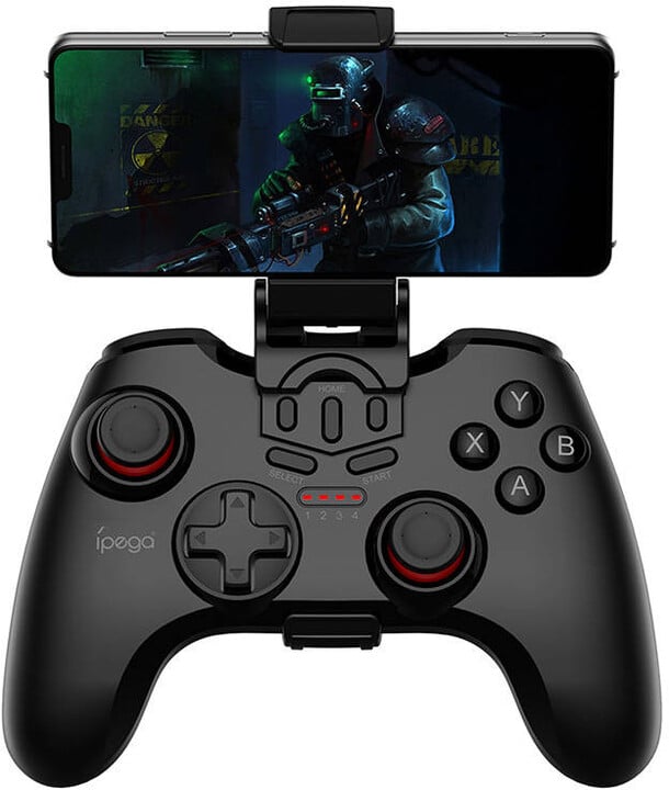 Kontroller iPega për PS 3/PS 4/Nintendo Switch/Android/iOS/Windows PG - 9216, i zi