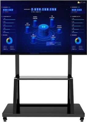 Qëndrim dyshemeje për TV Techly ICA-TR30, 55"100", deri 150kg, i zi