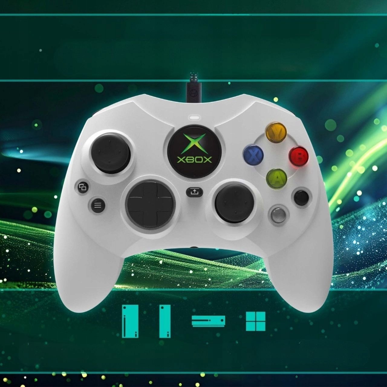 Kontroller Xbox Hyperkin DuchesS, me kabllo USB C, i bardhë