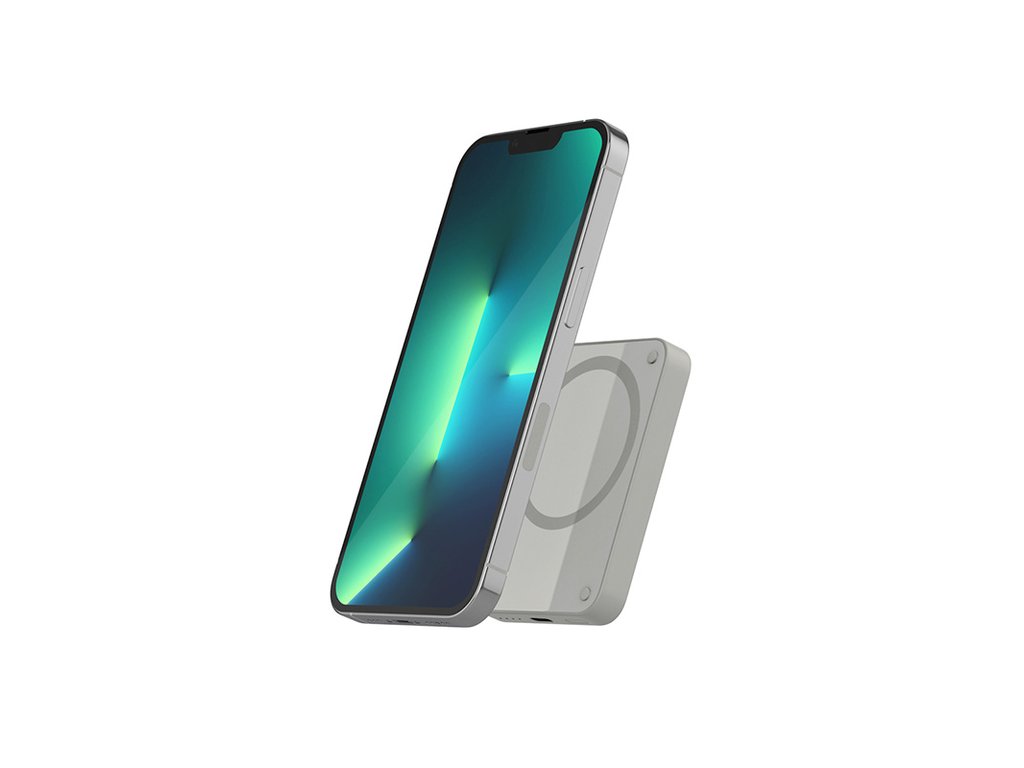 Power Bank Epico Magnetic Wireless 4200mAh, MagSafe, USB-C, e hirtë