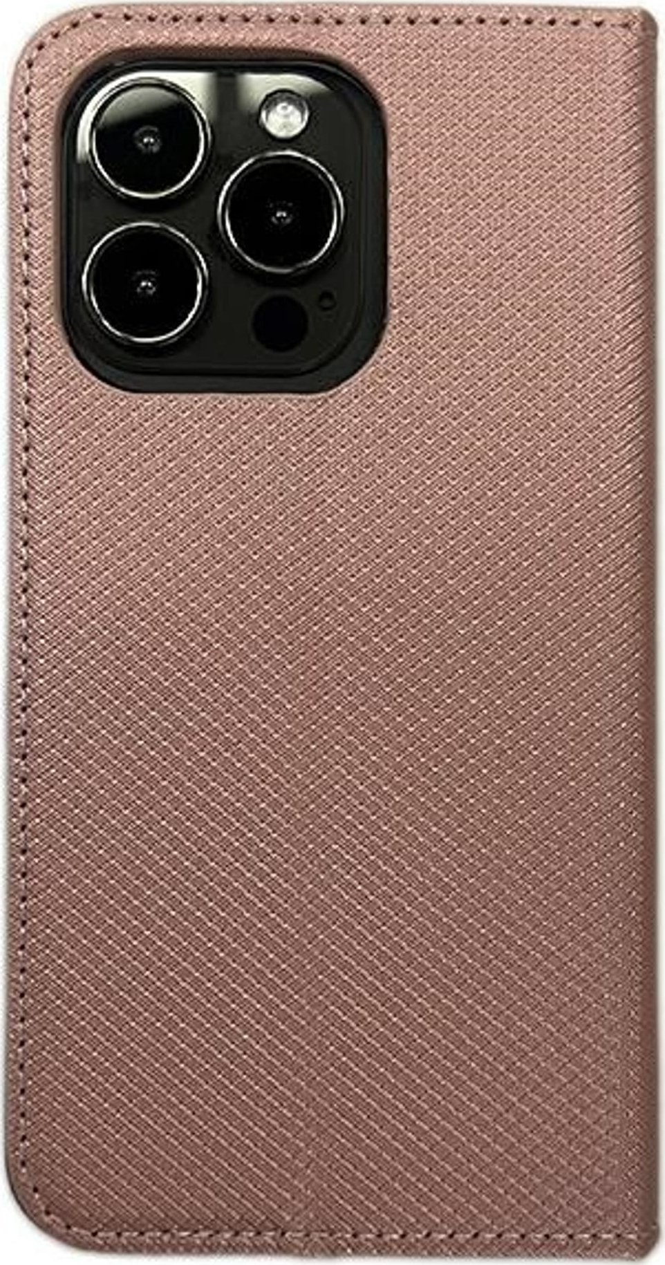 Kapak libër Google Pixel 8a, Smart Magnet, rozë rose gold