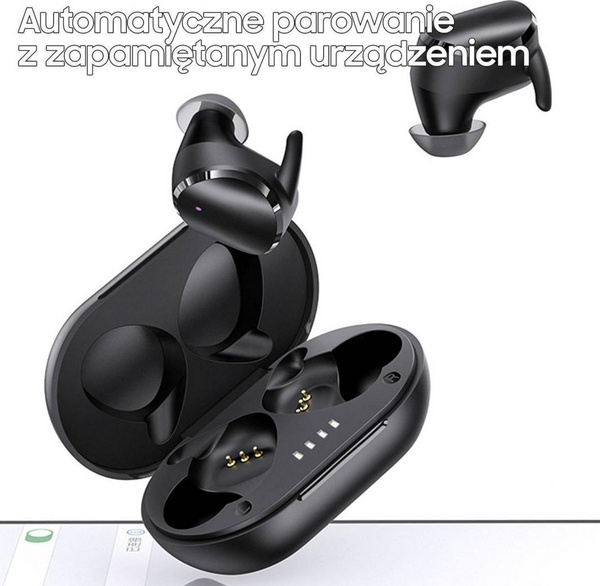 Dëgjuese Usams BHULX01, Bluetooth, të zeza