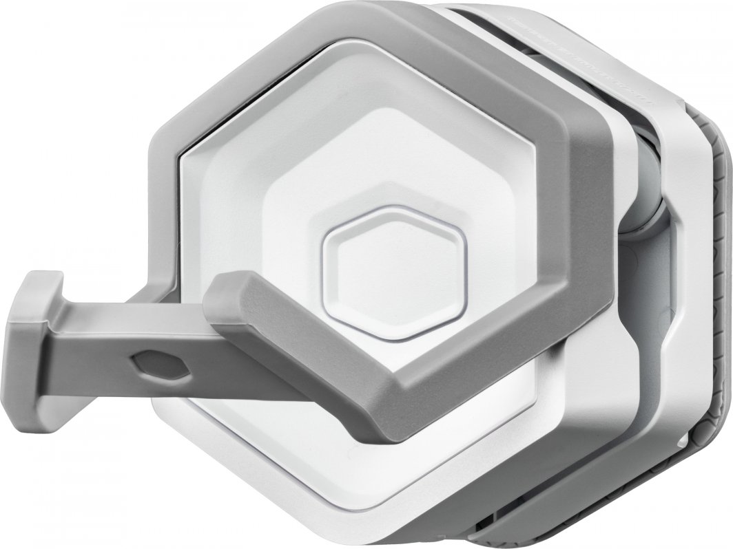 Mbajtëse për kufje Cooler Master, plastike, e bardhë