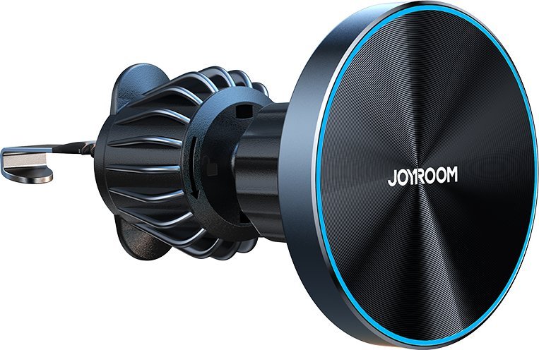 Mbajtëse magnetike për veturë Joyroom JR-ZS366, karikues wireless 15W, MagSafe, e zezë