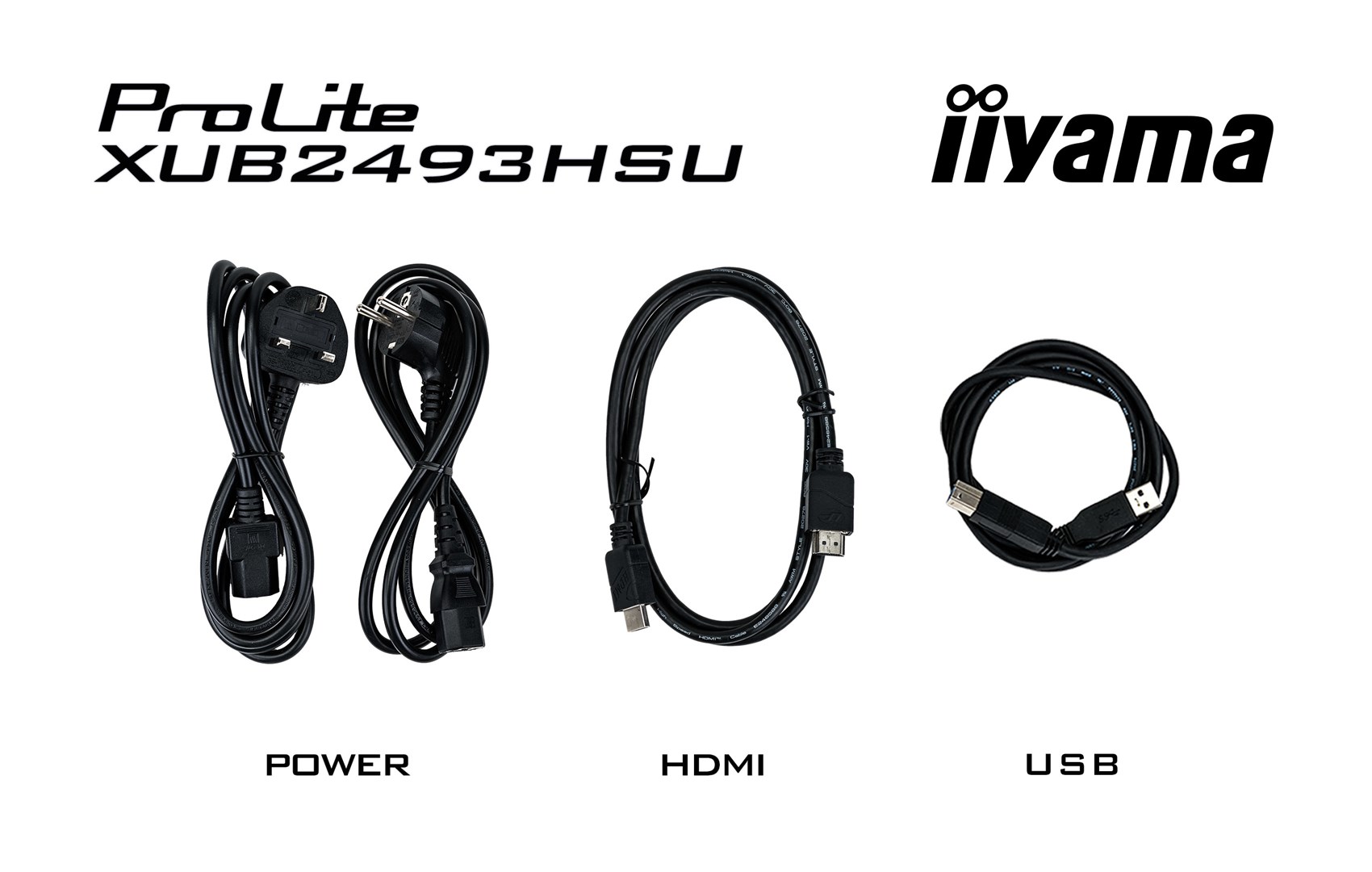 Monitor iiyama ProLite computer, 23.8", 1920 x 1080, 100 Hz, i zi