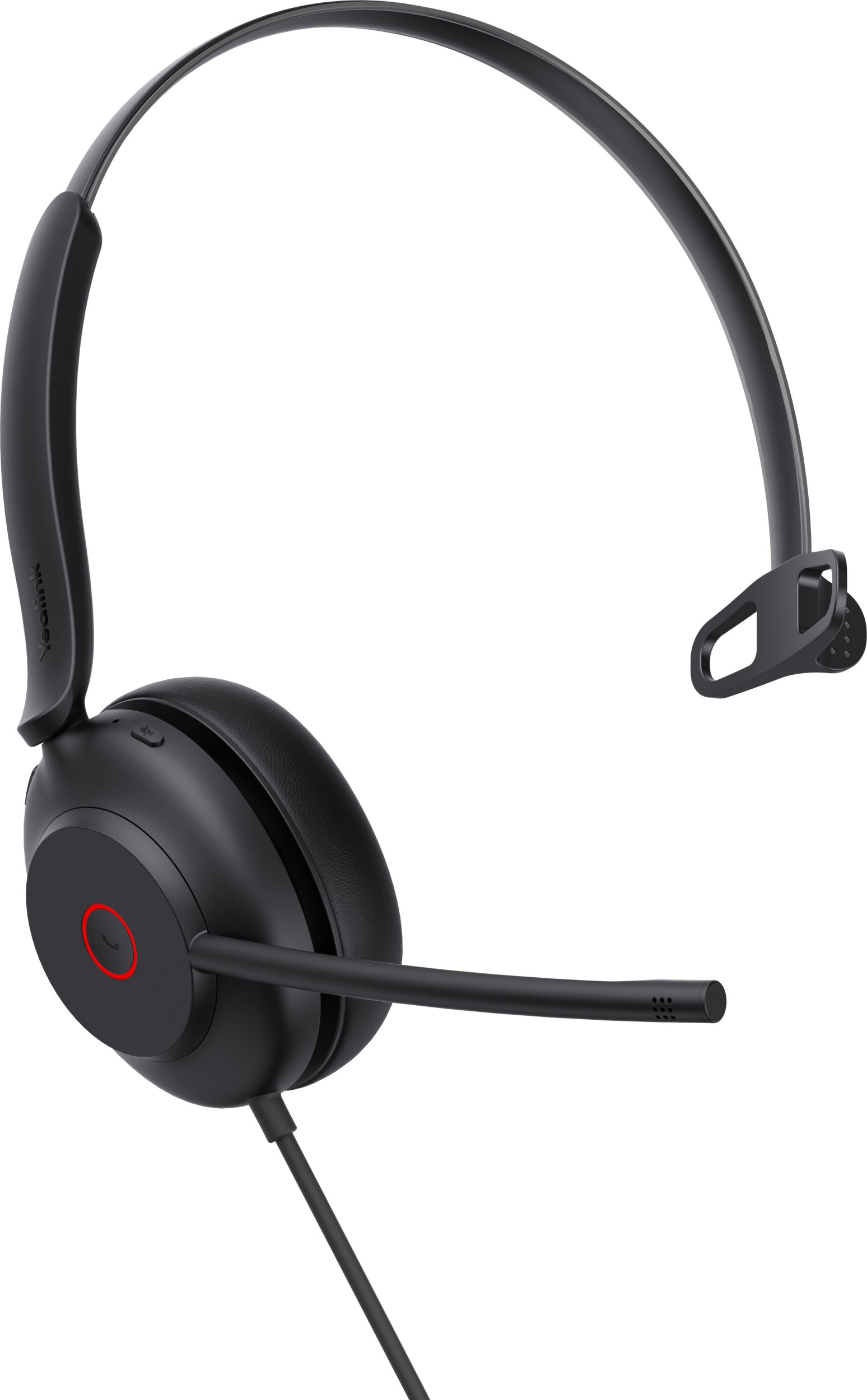 Kufje me kabllo Yealink UH35 Mono UC, USB, mono, të zeza