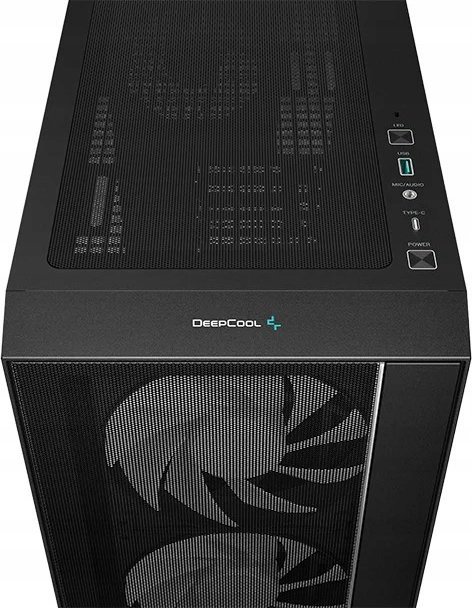 Kullë PC Deepcool MATREXX 55 MESH V4, ATX, xham i temperuar, e zezë